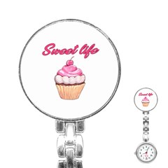 Sweet Life Stainless Steel Nurses Watch by Valentinaart