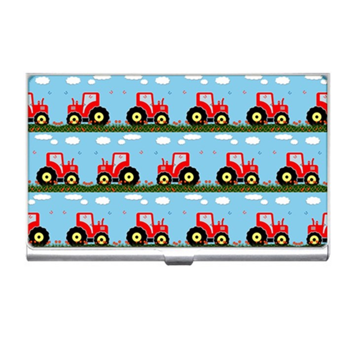 Toy Tractor Pattern Business Card Holders