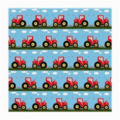 Toy Tractor Pattern Medium Glasses Cloth by linceazul