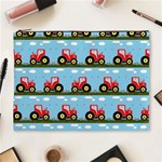 Toy Tractor Pattern Cosmetic Bag (XL) Front