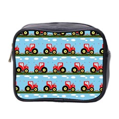 Toy Tractor Pattern Mini Toiletries Bag 2-side by linceazul