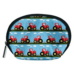 Toy Tractor Pattern Accessory Pouches (medium) 