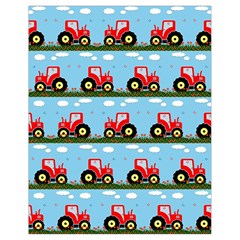 Toy Tractor Pattern Drawstring Bag (small) by linceazul