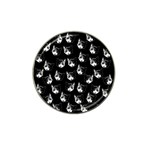 Cat pattern Hat Clip Ball Marker (10 pack) Front