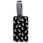 Cat pattern Luggage Tags (Two Sides) Front