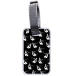 Cat pattern Luggage Tags (Two Sides) Back