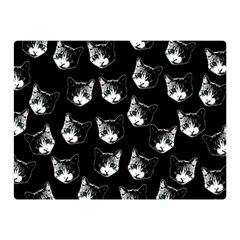 Cat Pattern Double Sided Flano Blanket (mini) 