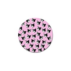 Cat Pattern Golf Ball Marker (10 Pack) by Valentinaart