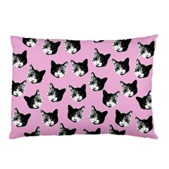 Cat Pattern Pillow Case (two Sides) by Valentinaart