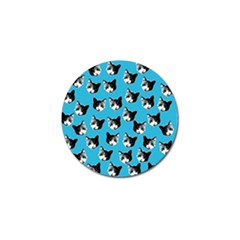 Cat Pattern Golf Ball Marker (10 Pack) by Valentinaart