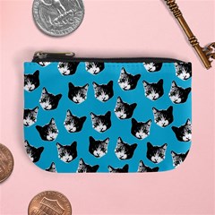 Cat Pattern Mini Coin Purses by Valentinaart