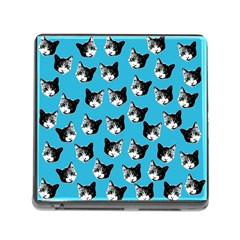 Cat Pattern Memory Card Reader (square) by Valentinaart