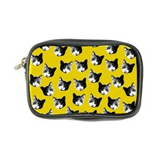 Cat Pattern Coin Purse by Valentinaart