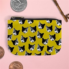 Cat Pattern Mini Coin Purses by Valentinaart