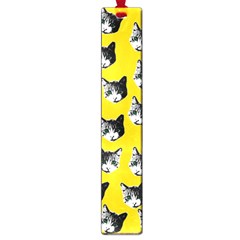 Cat Pattern Large Book Marks by Valentinaart