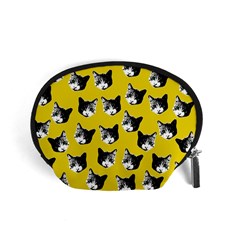 Cat Pattern Accessory Pouches (small)  by Valentinaart