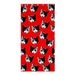 Cat Pattern Shower Curtain 36  X 72  (stall)  by Valentinaart