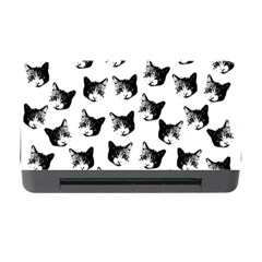 Cat Pattern Memory Card Reader With Cf by Valentinaart