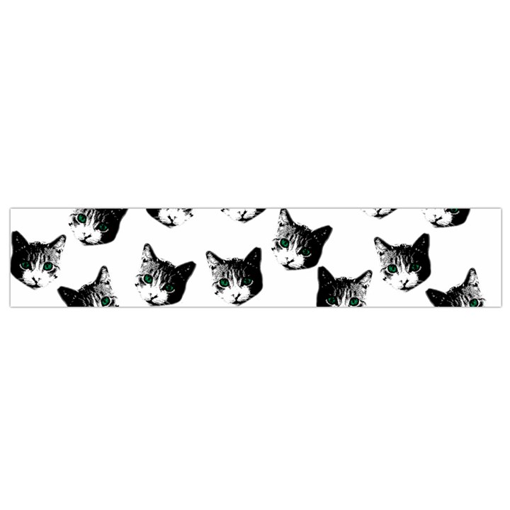 Cat pattern Flano Scarf (Small)