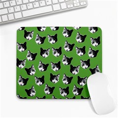 Cat Pattern Large Mousepads by Valentinaart