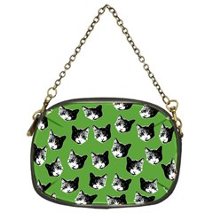 Cat Pattern Chain Purses (one Side) 