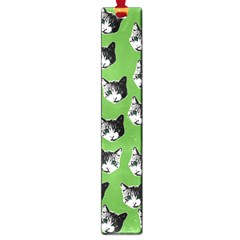 Cat Pattern Large Book Marks by Valentinaart