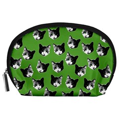 Cat Pattern Accessory Pouches (large)  by Valentinaart