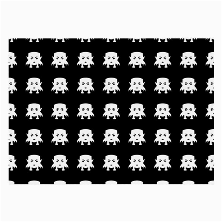 Emoji Baby Vampires Pattern Large Glasses Cloth (2-Side)