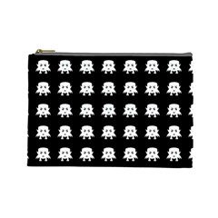 Emoji Baby Vampires Pattern Cosmetic Bag (large)  by dflcprints