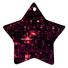 /r/place Star Ornament (two Sides) by rplace