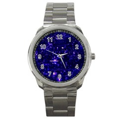 /r/Place Indigo Sport Metal Watch