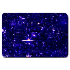 /r/place Indigo Large Doormat  by rplace