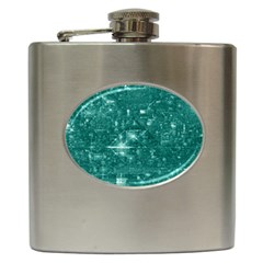 /r/place Emerald Hip Flask (6 Oz) by rplace