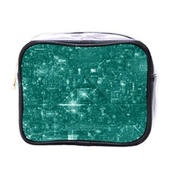 /r/place Emerald Mini Toiletries Bags by rplace