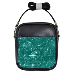 /r/place Emerald Girls Sling Bags