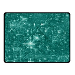 /r/place Emerald Fleece Blanket (small) by rplace