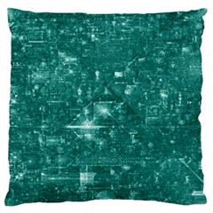 /r/place Emerald Standard Flano Cushion Case (one Side) by rplace