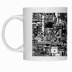 /r/place Retro White Mugs by rplace