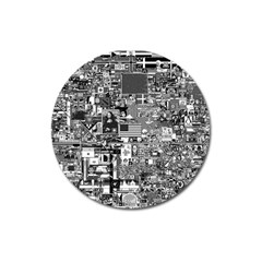 /r/place Retro Magnet 3  (round) by rplace