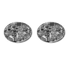 /r/place Retro Cufflinks (oval) by rplace