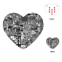 /r/place Retro Playing Cards (heart)  by rplace