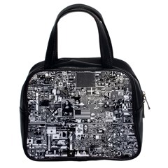 /r/place Retro Classic Handbags (2 Sides) by rplace