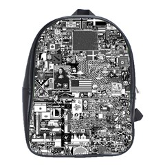 /r/place Retro School Bags (xl)  by rplace