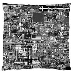 /r/place Retro Large Flano Cushion Case (two Sides) by rplace