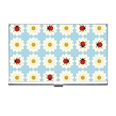 Ladybugs Pattern Business Card Holders by linceazul