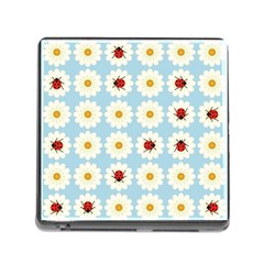 Ladybugs Pattern Memory Card Reader (square) by linceazul