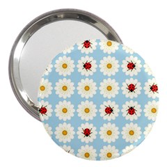 Ladybugs Pattern 3  Handbag Mirrors by linceazul