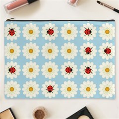 Ladybugs Pattern Cosmetic Bag (xxxl)  by linceazul