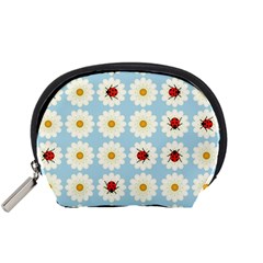 Ladybugs Pattern Accessory Pouches (small)  by linceazul