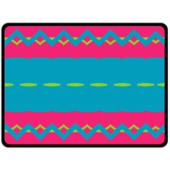 Blue Green Chains       Plate Mat by LalyLauraFLM